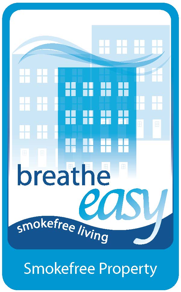 MUH Smokefree Property Decal